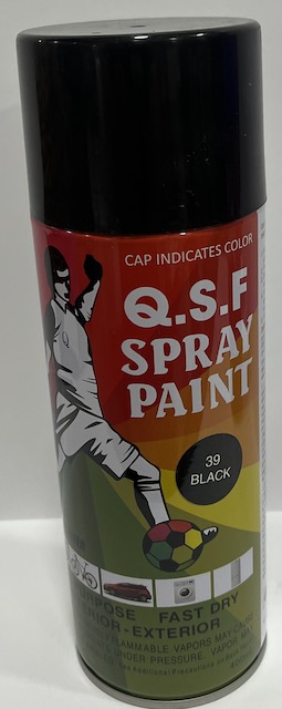 QSF Black Spray Paint